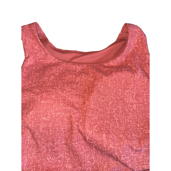 RBX Tank Top Sz L Built In Bra Terracotta Activewear Workout Yoga Gym Athleisure - Picture 3 of 11